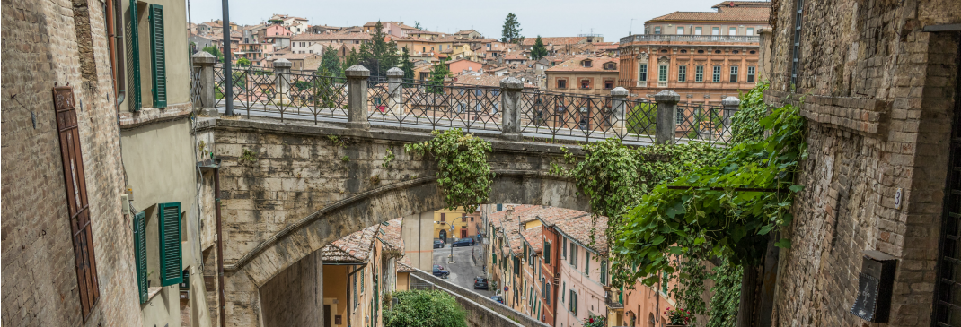 Verkeer in Perugia en omgeving